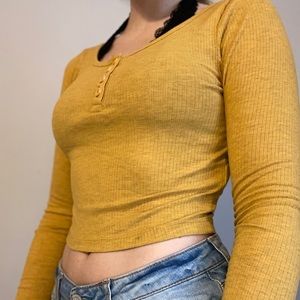 H&M Cropped Long Sleeve